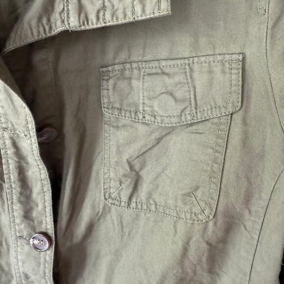 Talbots Safari Army Green Jacket size 2X - Picture 5 of 9